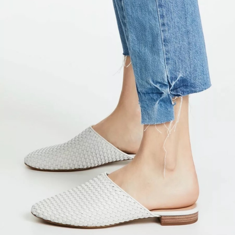 Madewell NIB the cassidy woven mule, j0171, 6.5